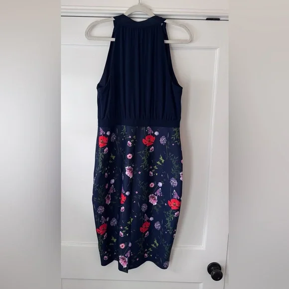Ted Baker Shimma Scuba Halter Dress. Size 3 - Picture 3 of 5